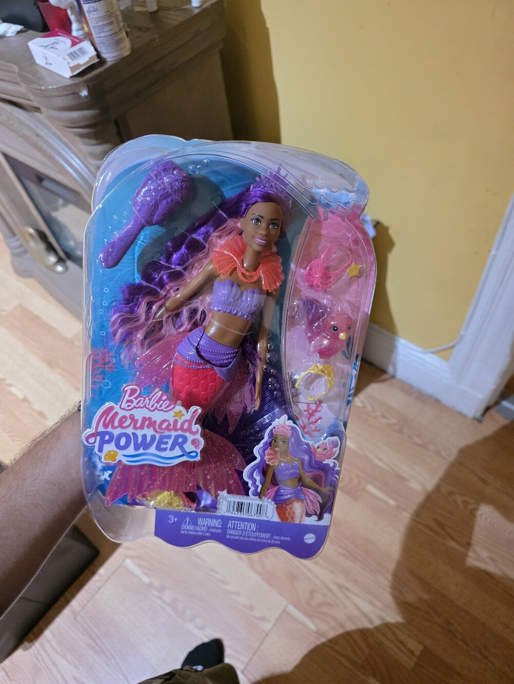 Barbie Mermaid Power Doll - Purple, Pink & Coral Accents